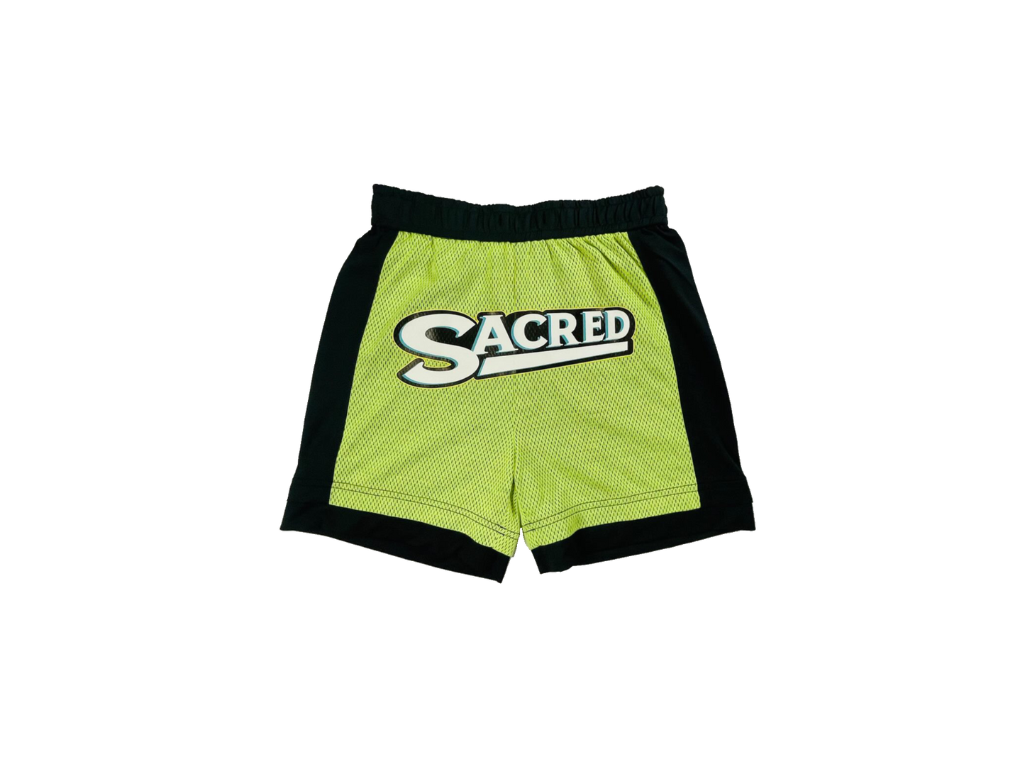 Sacred Neon Green Shorts