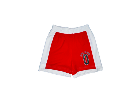 Sacred S2 Red Number 0 Shorts